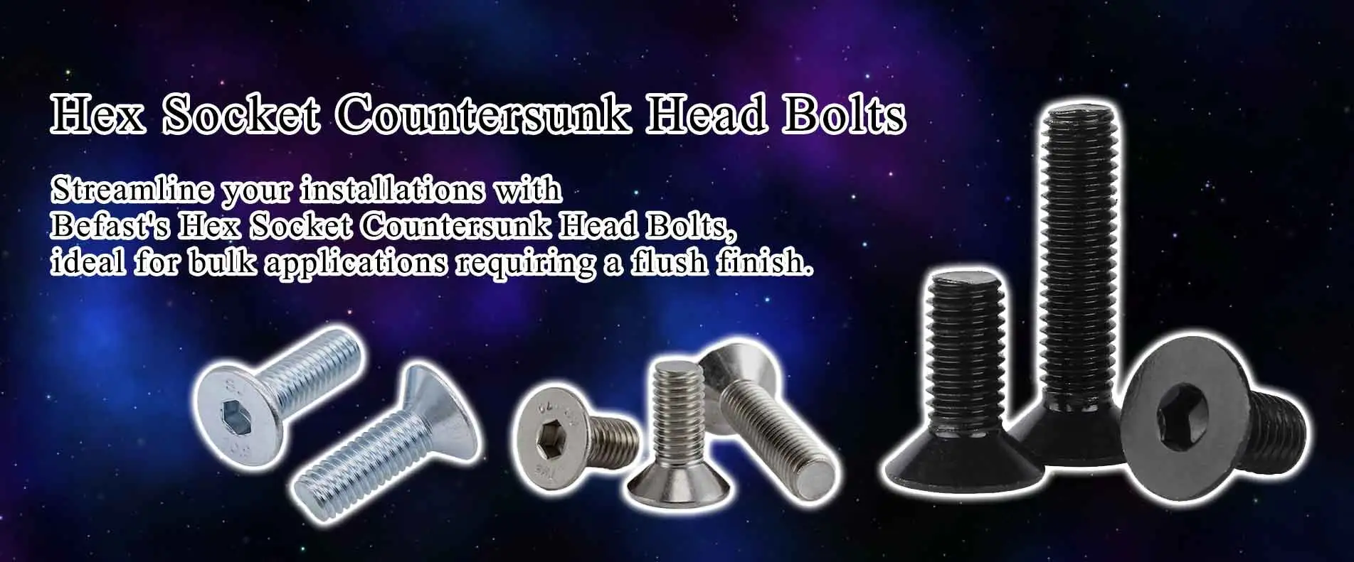 Hex Socket Countersunk Head Bolts