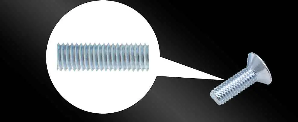 Thread Design of Befast Hex Socket Countersunk Head Bolts