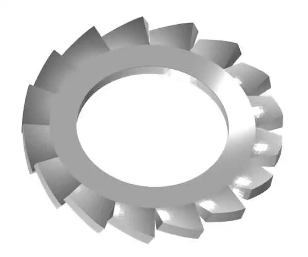 din6798a toothed lock washer