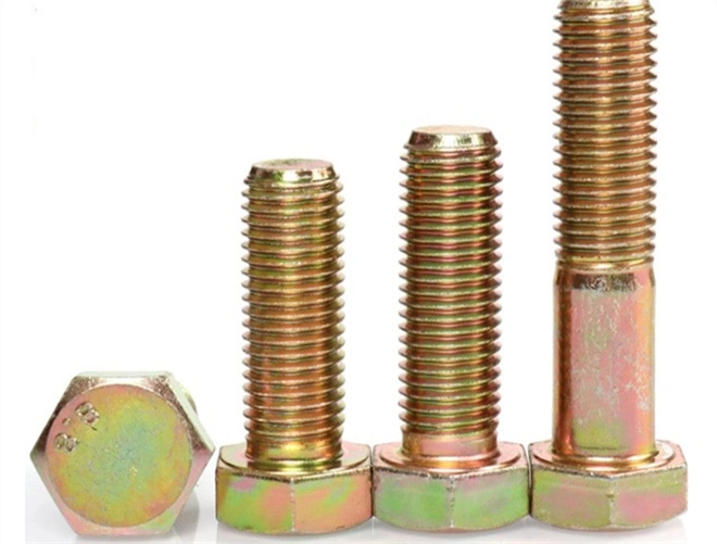 types of hex bolts