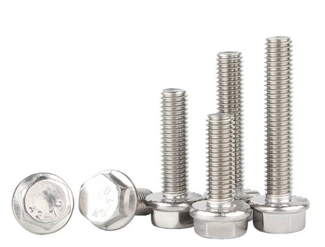 stainless steel flanged hex bolts
