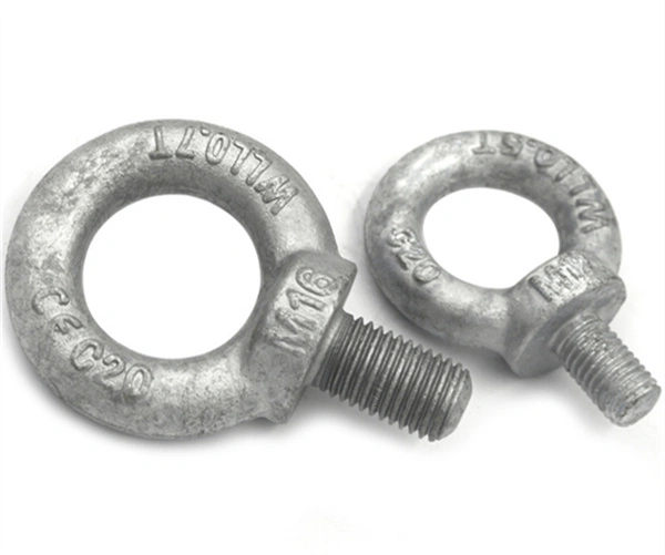 galvanized eye bolts