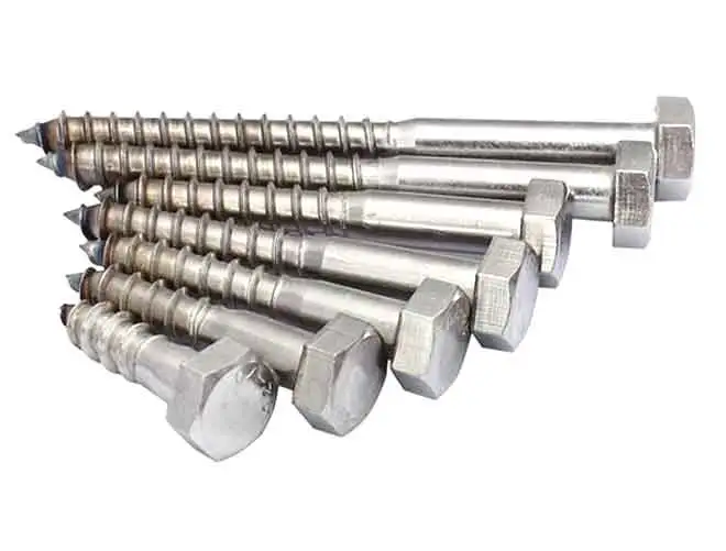 hex head stainless steel wood screws