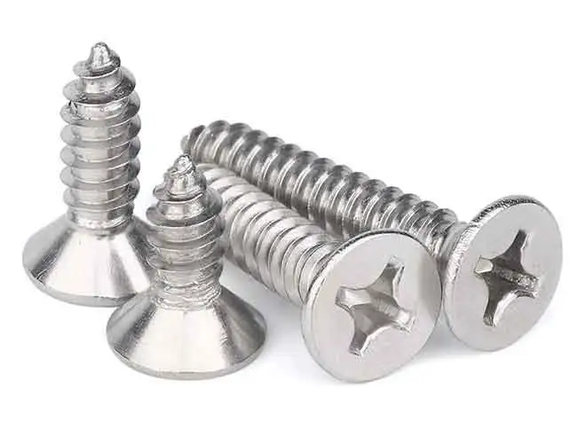 stainless steel self tapping screws