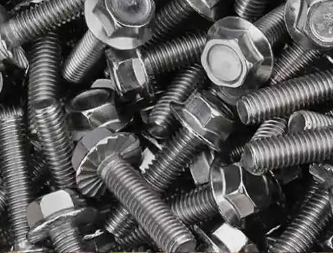 flanged hexagon bolts