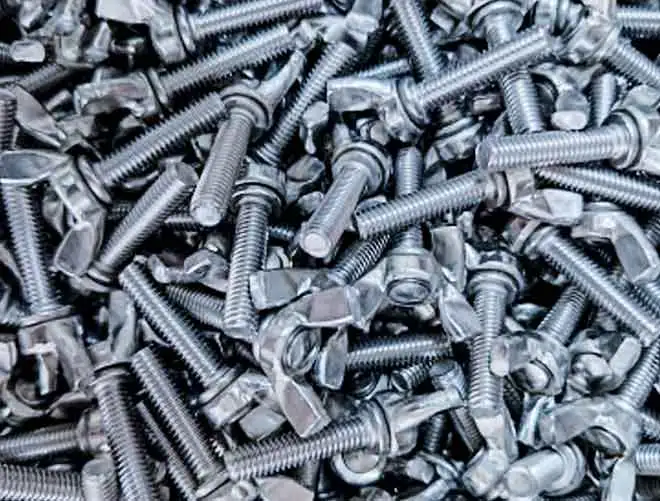 zinc plated bolts