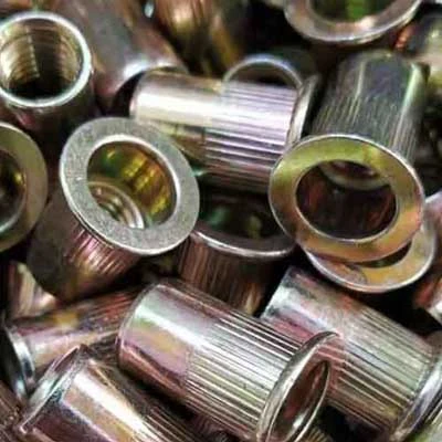 Zinc Plated / Black Rivet Nuts