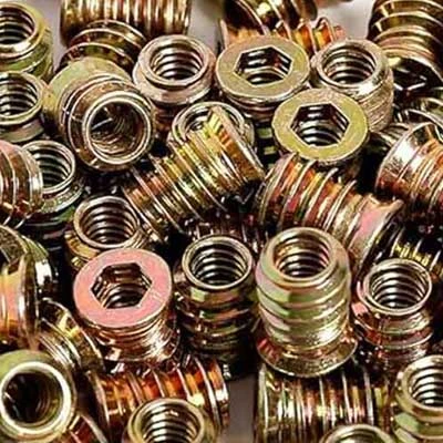 Zinc Plated Insert Nuts
