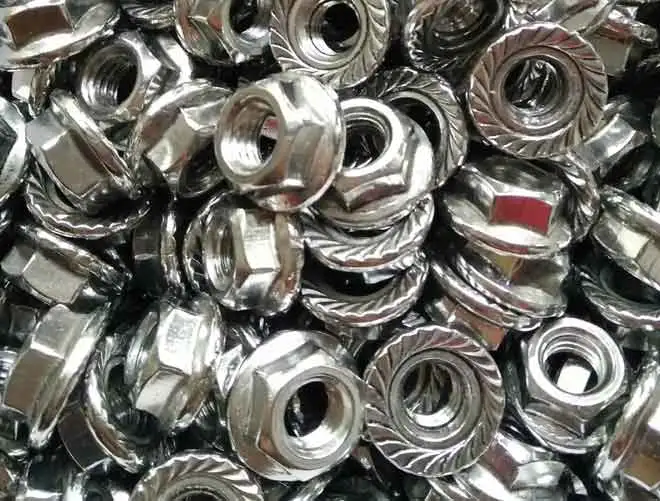 ss flange nut