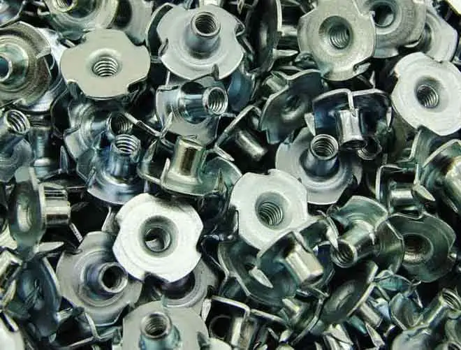 stainless tee nuts