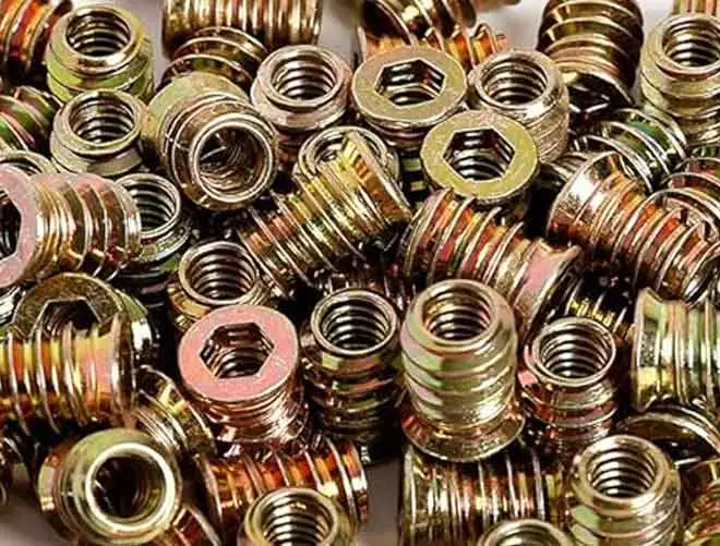 threaded nut insert